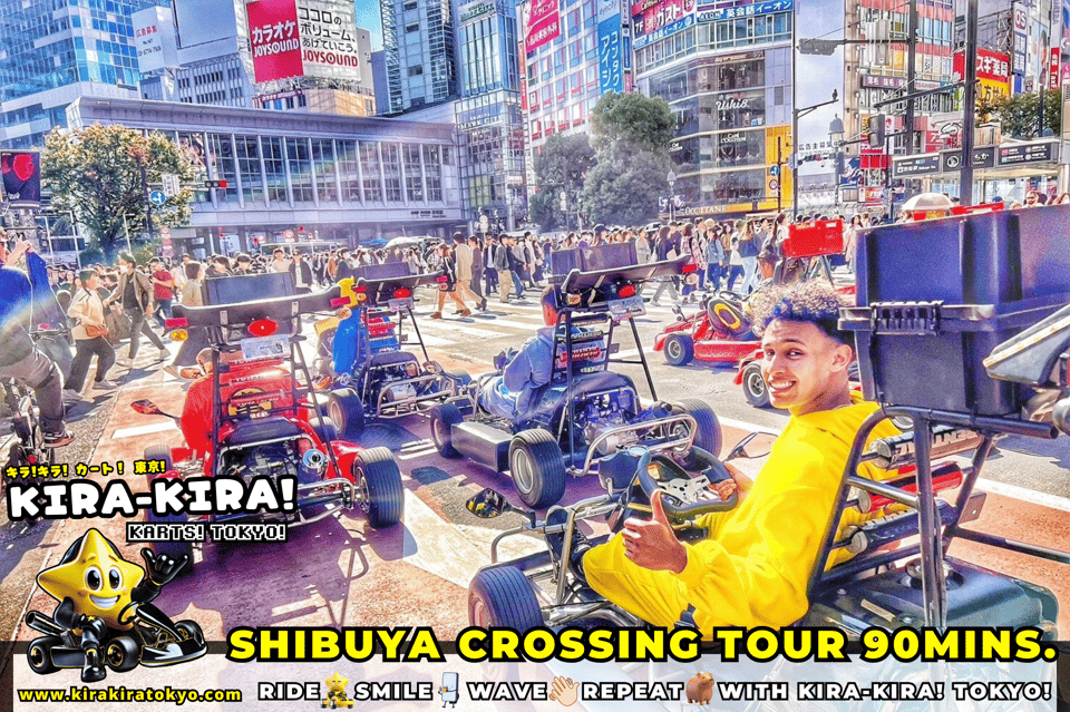 Shibuya Crossing x Tokyo Tower and more! Go-Kart Tour - Tokyo Tower Stop: The Moment the City Feels Real