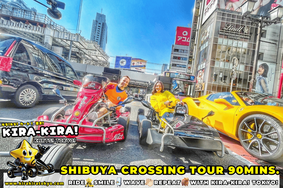 Shibuya Crossing x Tokyo Tower and more! Go-Kart Tour - Shibuya Crossing: The Big Finish You’ll Talk About for Years