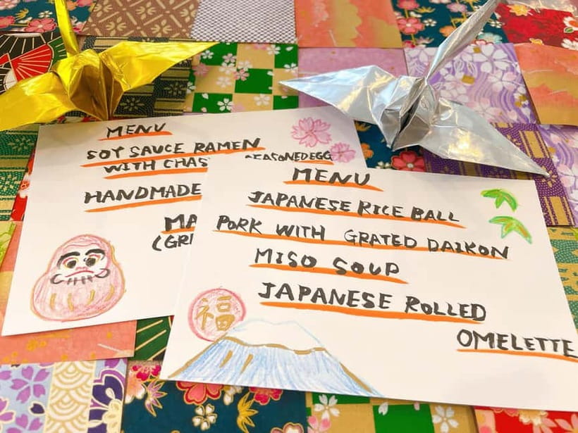 Shibuya Tokyo: Onigiri & Tamagoyaki Cooking Class - What you actually eat: 3 onigiri plus half a portion of tamagoyaki