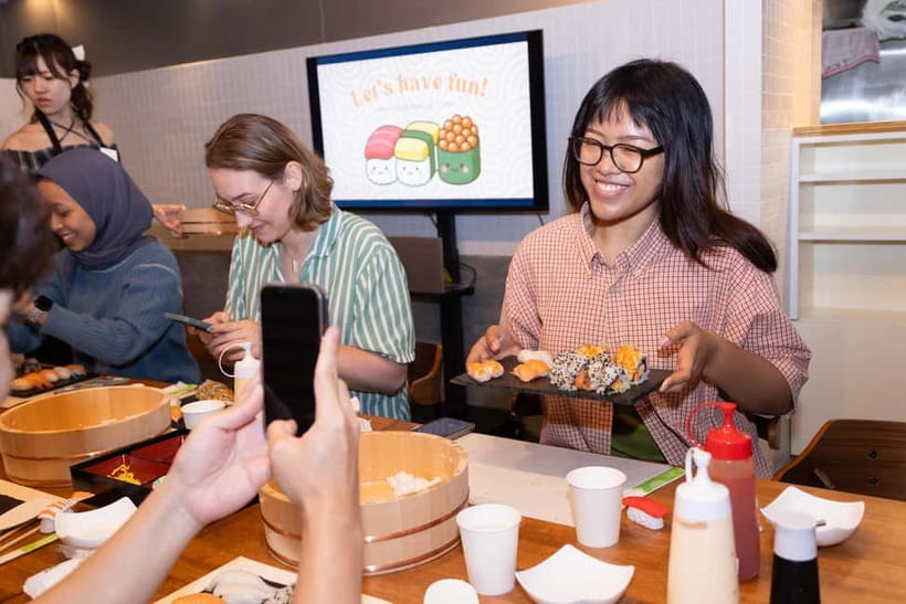 Shibuya Tokyo: Sushi Making Class (Vegan/Vegetarian/Halal) - What You’ll Make: California Rolls and Nigiri, Vegan and Halal-Friendly