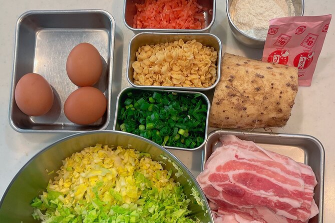 Small-Group Osaka-Style Okonomiyaki Cooking Class - Vegetarian and Vegan Options Without Losing the Fun