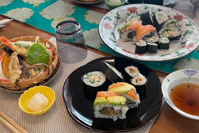 Small Group Sushi roll and Tempura Cooking Class in Nakano - The sushi foundations: rice, dashi, nori, and what makes rolls taste right