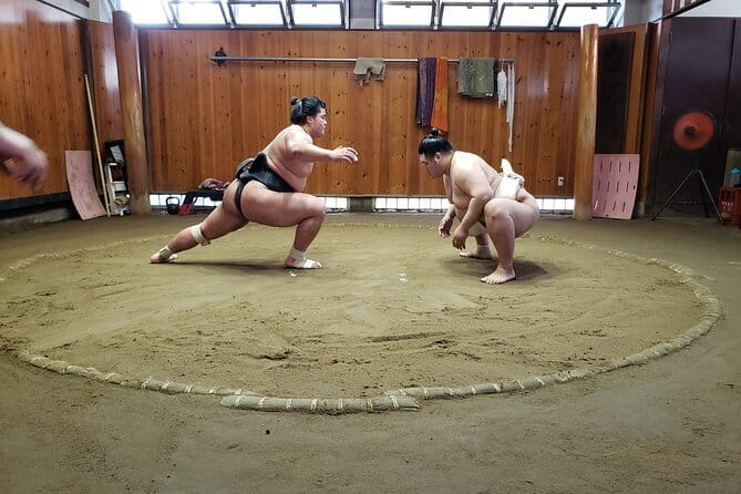 Sumo Practice Viewing Guided Tour and Photo with Sumo Wrestlers - The no-talking etiquette is not a gimmick, it’s part of the real deal