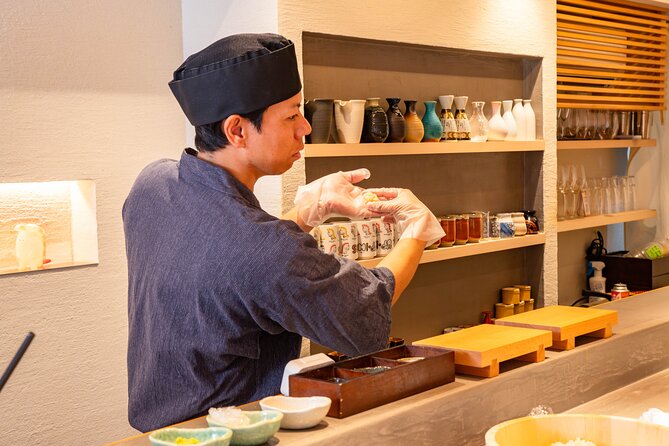 Sushi Making in Tokyo at a Michelin-Listed Restaurant - Chef-made tastings with upgraded ingredients and a drink pairing