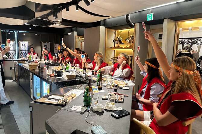 Sushi Making with Interactive Samurai Experience at JIN-ASAKUSA - The Menu You Taste: Crab, Salmon, Caviar, Wagyu, and Kobe Beef