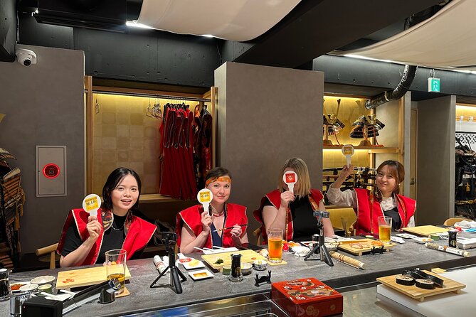 Sushi Making with Interactive Samurai Experience at JIN-ASAKUSA - Price and Value at About $49.27 for a Private Class