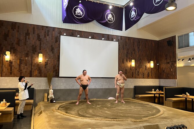 the SUMO show with Dinner - Meeting point, seating, and how to plan your arrival