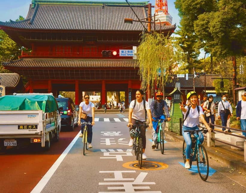 Tokyo: 3-Hour Bike or E-Bike Tour of City's Hidden Gems - Starting at the Commodore Perry Statue: Tokyo Gets Real Fast