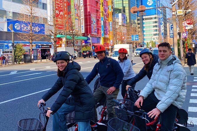 Tokyo 3 Hour E Bike Tour of the City Bayside Areas - Kiyosumi Gardens and the optional Fukagawa Fudodo temple fee