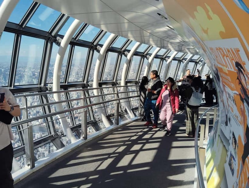 Tokyo: 3 Towers Tour – A Sky-High View of the City - Tokyo Skytree (634m): the 360-degree finale for night lights