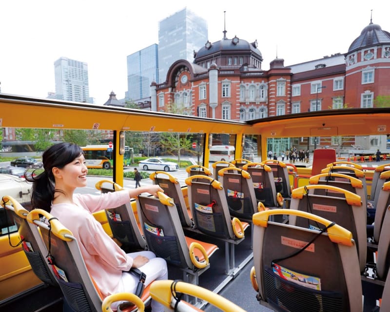 Tokyo: 60min Panoramic Open Top Bus Tour with Audio Guide - Key things to know before you go
