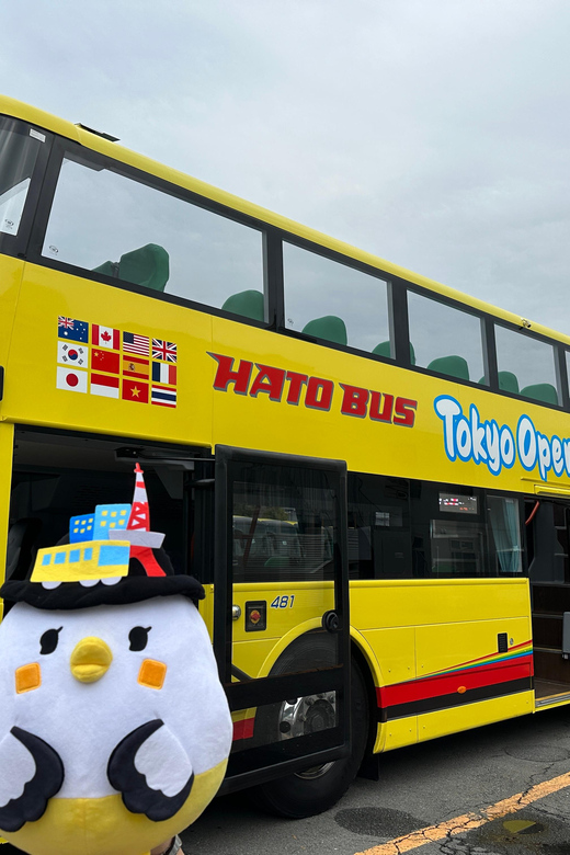 Tokyo: 60min Panoramic Open Top Bus Tour with Audio Guide - The One-Hour Panoramic Loop You Can Actually Finish