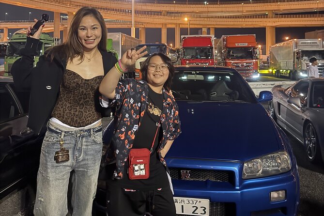 Tokyo and Daikoku Guided Tour in a Nissan GTR R34 - Wangan energy plus Bay Shore Route and Umihotaru