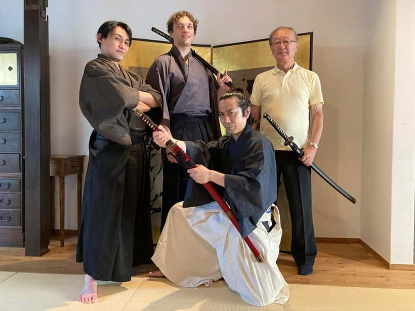 Tokyo Asakusa : Samurai School, Become a Samurai Warrior - From Civilian to Samurai: The Costume Moment That Sets the Tone