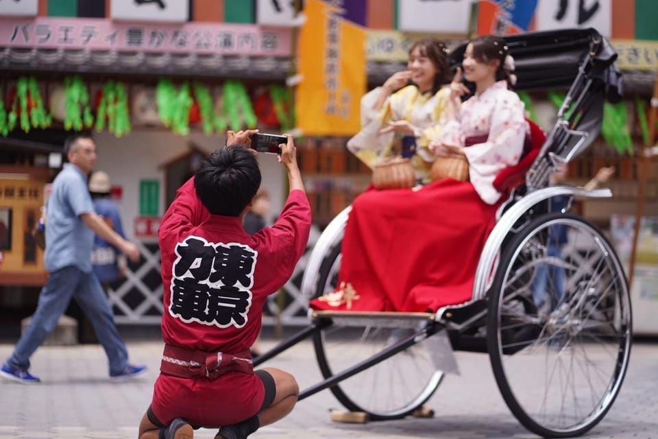 Tokyo: Asakusa tour by rickshaw - Where You Meet the Guide in Asakusa Station