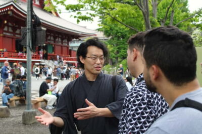 Tokyo: Asakusa Walking Tour & Comedy Night - Meeting at Tokyo Cruise and getting your bearings fast