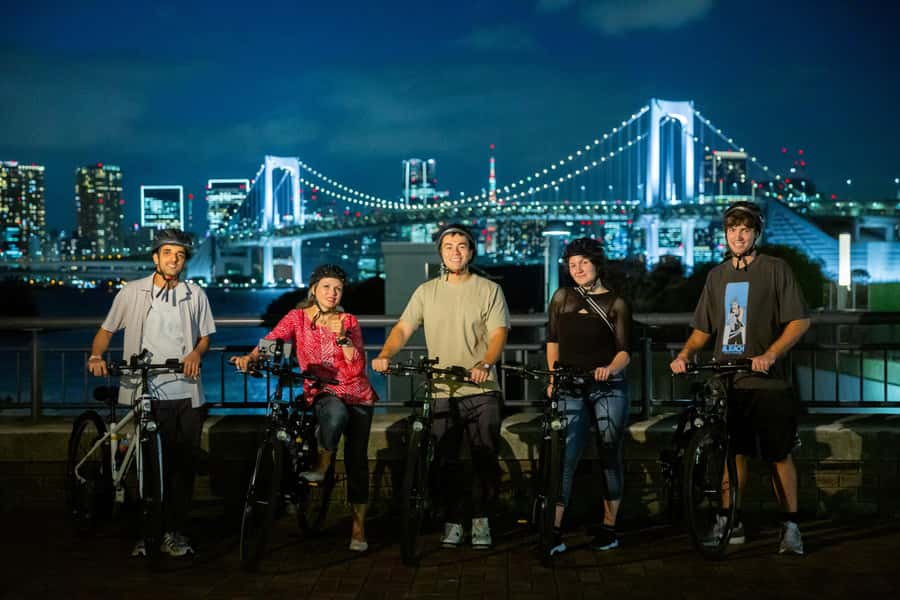 Tokyo Bay Area: Sunset Night View 3h E-bike Guided Bike Tour - Why this Tokyo Bay sunset ride beats a bus tour