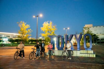 Tokyo Bay Area: Sunset Night View 3h E-bike Guided Bike Tour - Starting in the fish market neighborhood: local Tokyo first