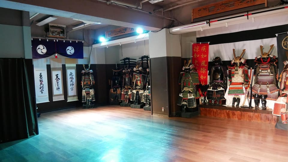 Tokyo: Best Samurai Experience - How the Samurai Theater Tokyo session works in one hour