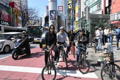 Tokyo Bike Tour: Shibuya, Harajuku & Hidden Gems - Meeting point near Freshness Burger: easy start from Shinjuku and Yoyogi
