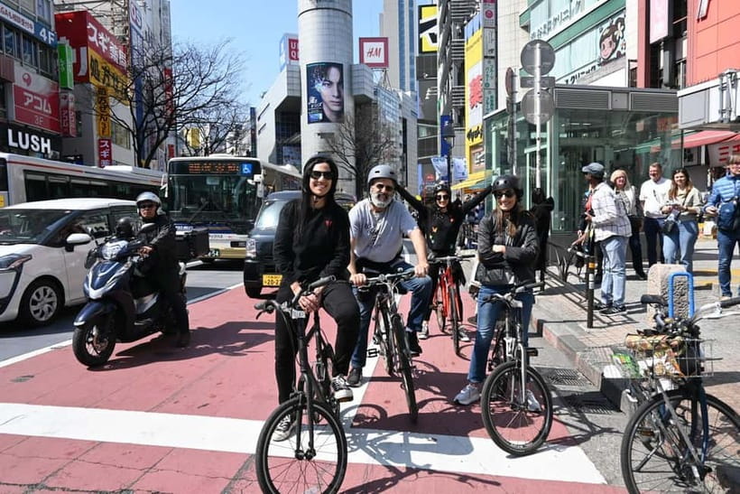 Tokyo Bike Tour: Shibuya, Harajuku & Hidden Gems - Meeting point near Freshness Burger: easy start from Shinjuku and Yoyogi