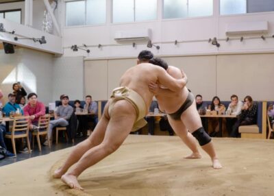 Tokyo: Challenge Sumo Wrestlers and Enjoy Meal - Getting There From Kikukawa Station (No Hotel Pickup Required)