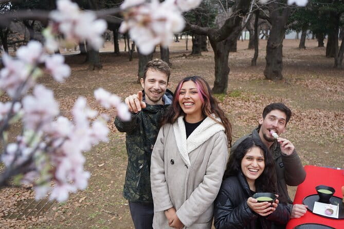 Tokyo Cherry Blossom Matcha Experience in Yoyogi Park (Shibuya) - Uji matcha, real tools, and why the wagashi pairing matters