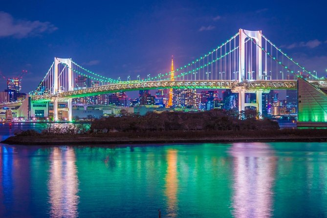 Tokyo City Night View Tour with Native Japanese Driver - Tokyo Tower stop: what you see from the outside (and what you may skip)