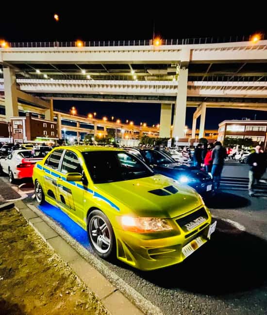 Tokyo: Daikoku Car Meet Experience on a JDM TUNED SPORTS CAR - The Neon Cruise: Akihabara-Style Streets and the “Car Movie” Feeling