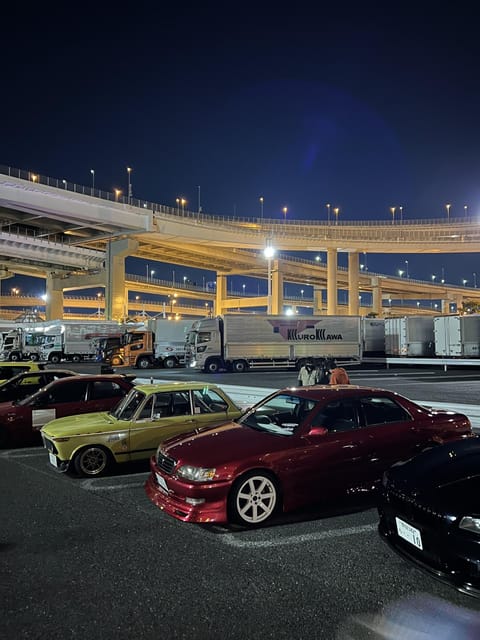 Tokyo: Daikoku Excursion by Drift Car And official driver - Daikoku time: car spotting, photos, and rally energy