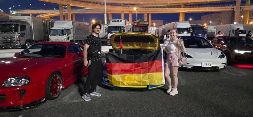 Tokyo: Daikoku JDM Car Meet in the Famous 303 600HP GTR R-35 - Shinjuku and Shibuya at night: the parts that make Tokyo feel unreal