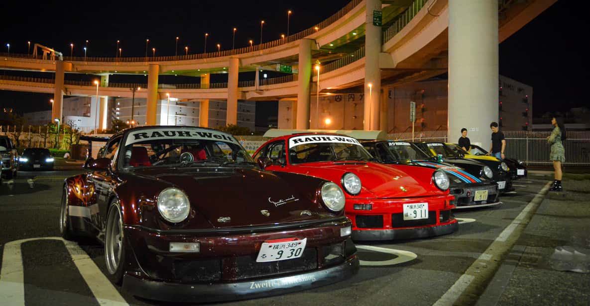 Tokyo: Daikoku JDM Car Meet Tour + LibertyWalk & Autobacs! - The Shuto Expressway C1 loop cruise: transport turned into the show