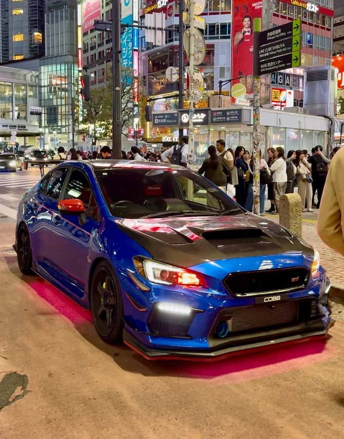 Tokyo: Daikoku PA & Shibuya Private Tour in a WRX STI - A modified WRX STI night drive is a different kind of Tokyo