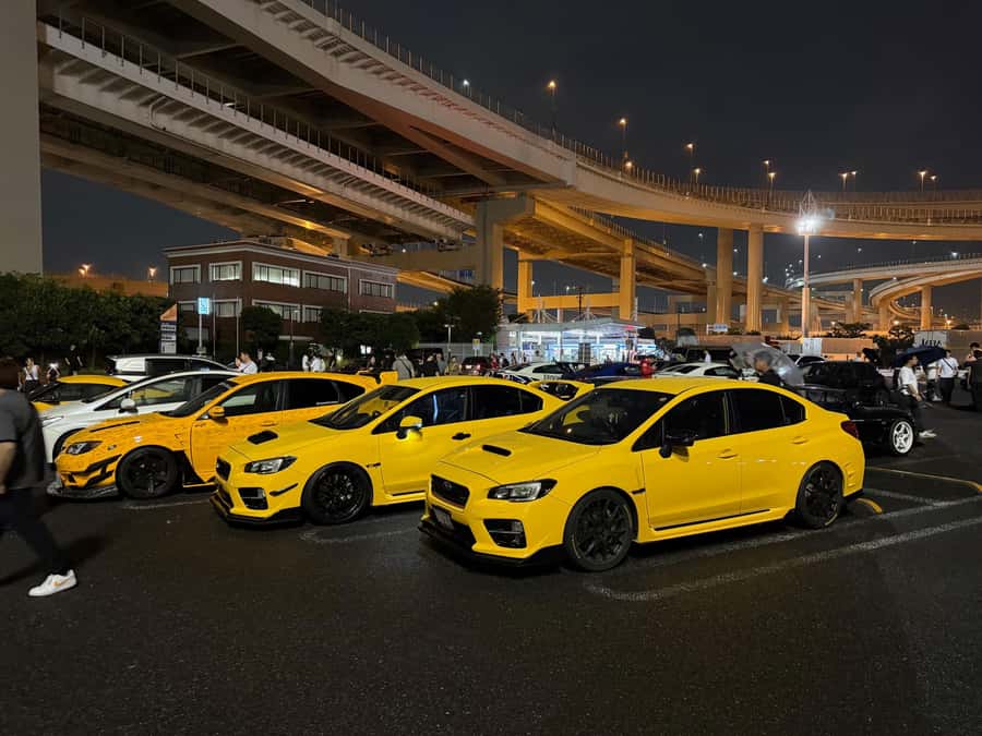 Tokyo: Daikoku PA & Shibuya Private Tour in a WRX STI - Cruising the Wangan Expressway and Tokyo Bayside Line
