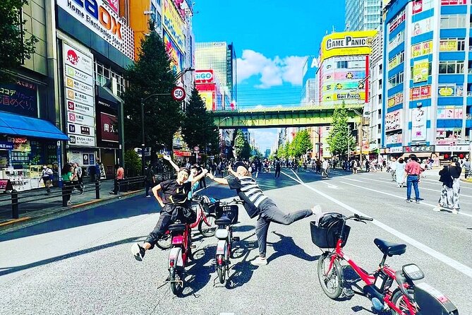 Tokyo Deep Inside Cycle Tour～3 Hours E Bike Tour around Tokyo - Hijiribashi Bridge Views: Student-Town Atmosphere in Ochanomizu