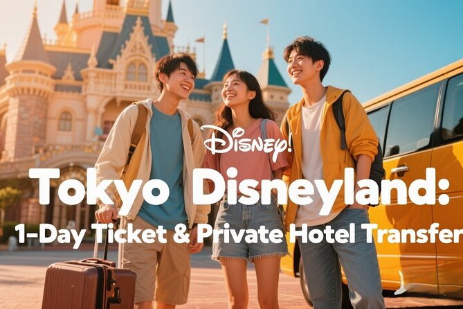 Tokyo Disneyland: 1-Day Ticket & Private Hotel Transfer - Key things to know before you go