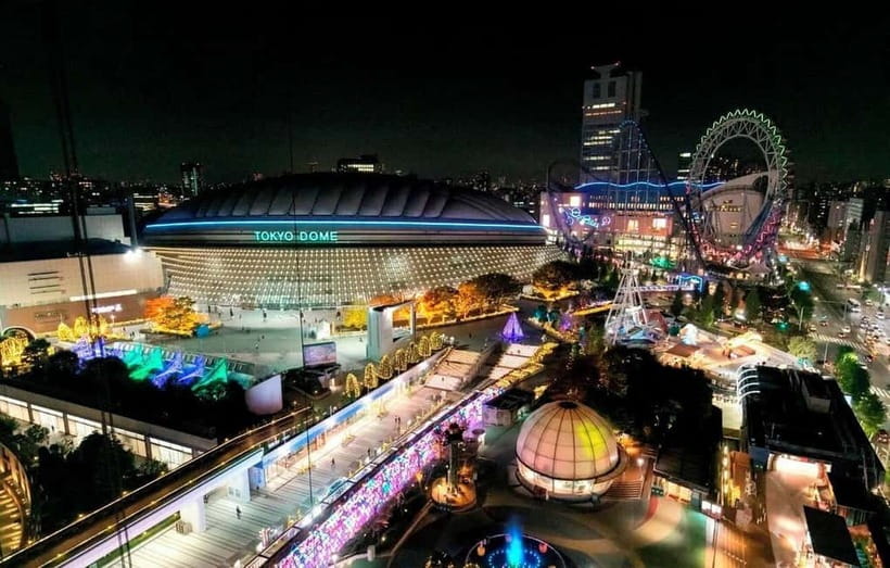 Tokyo Dome City Attractions 5-Ride Ticket - Thrill block: Thunder Dolphin and other big-view rides