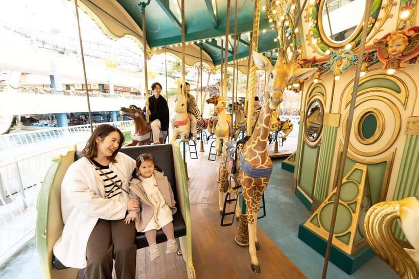 Tokyo Dome City Attractions 5-Ride Ticket - LaQua: spa and dining space for a calmer mid-visit reset