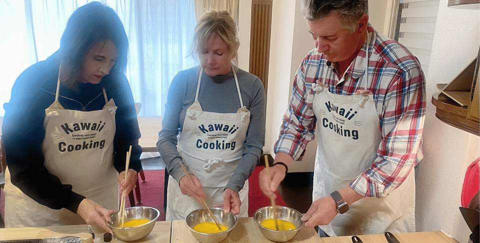 Tokyo : Experience making a character bento - Tamagoyaki training: a skill you can repeat at home