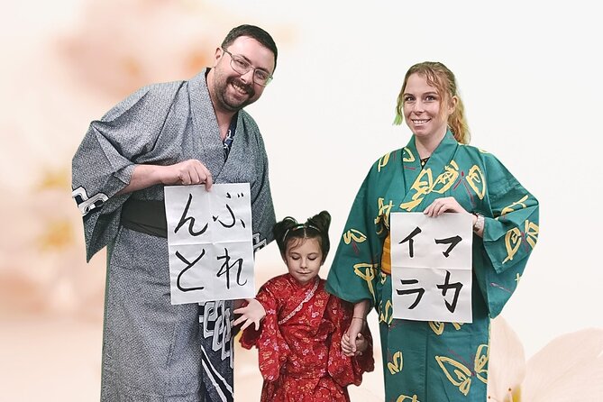Tokyo Family Culture Workshop: Calligraphy, Origami &Yukata Photo - Price, Time, and Value for Families in Tokyo