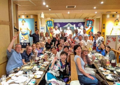 Tokyo: Family Sumo Workshop & Live Wrestling Show with Lunch - Getting your turn: the safe, hilarious challenge in the ring