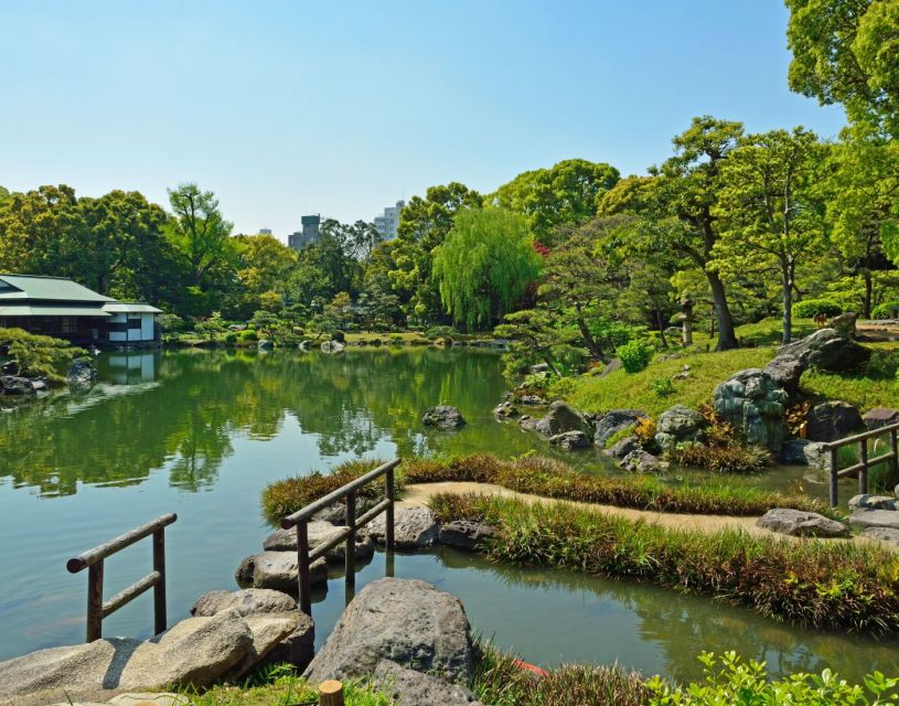 Tokyo: Full-Day Japanese Garden Private Guided Tour - Meiji-Jingu and a quiet teahouse pond stop