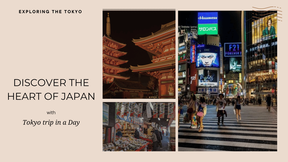 Tokyo full day private tour with Guide - Senso-ji in Asakusa: temple architecture plus market atmosphere