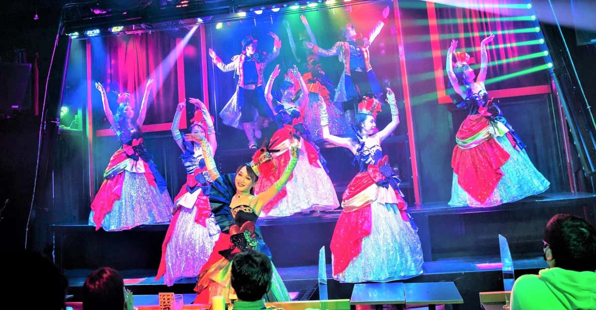 Tokyo GINZA: KONPARU Japanese Cabaret Show with Drink - Door open and photo time: the best part starts immediately