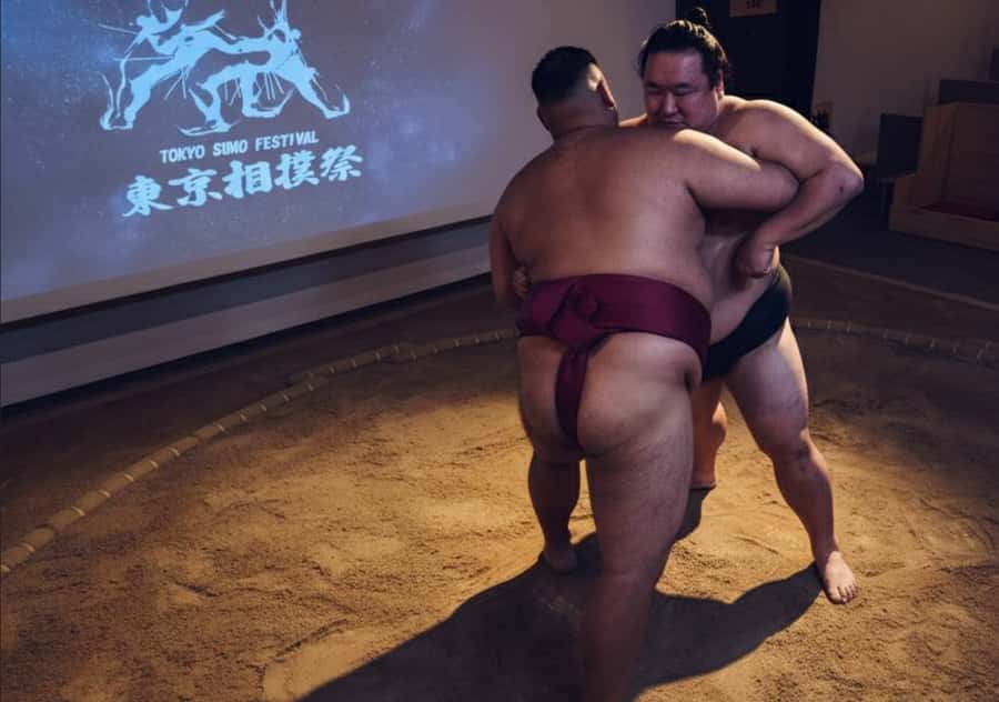 Tokyo Ginza : Sumo and Mikoshi Experience,Open from Sep. - Where Ginza meets festival sumo