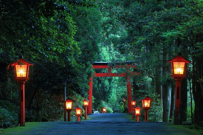Tokyo Hakone : Mt.Fuji, Owakudani, Open Air Museum, Hakone Shrine - The Torii of Peace: red gate, lake views, and easy photo time
