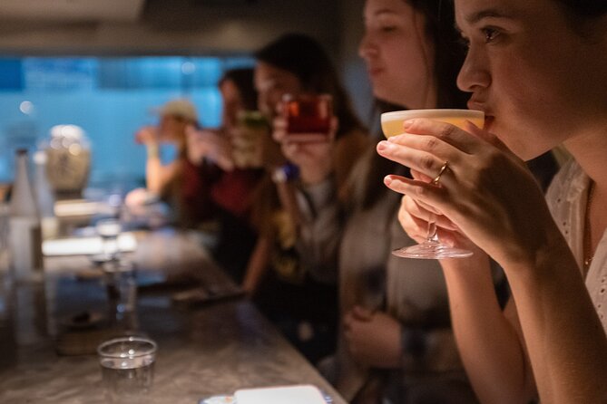 Tokyo Hidden Cocktail Bar Tour (Ebisu) - What you’re tasting: yuzu, matcha, shochu-infused flavor logic