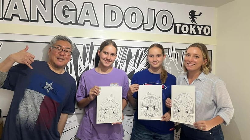 Tokyo/Ikebukuro Manga lesson by acitive pro-Manga artists - Two hours with working manga artists: what you’ll learn