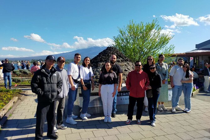 Tokyo: Instagram-Worthy Mt Fuji & Lake Kawaguchiko Day Trip - The Lawson Kawaguchiko Station photo stop: funny, quick, effective