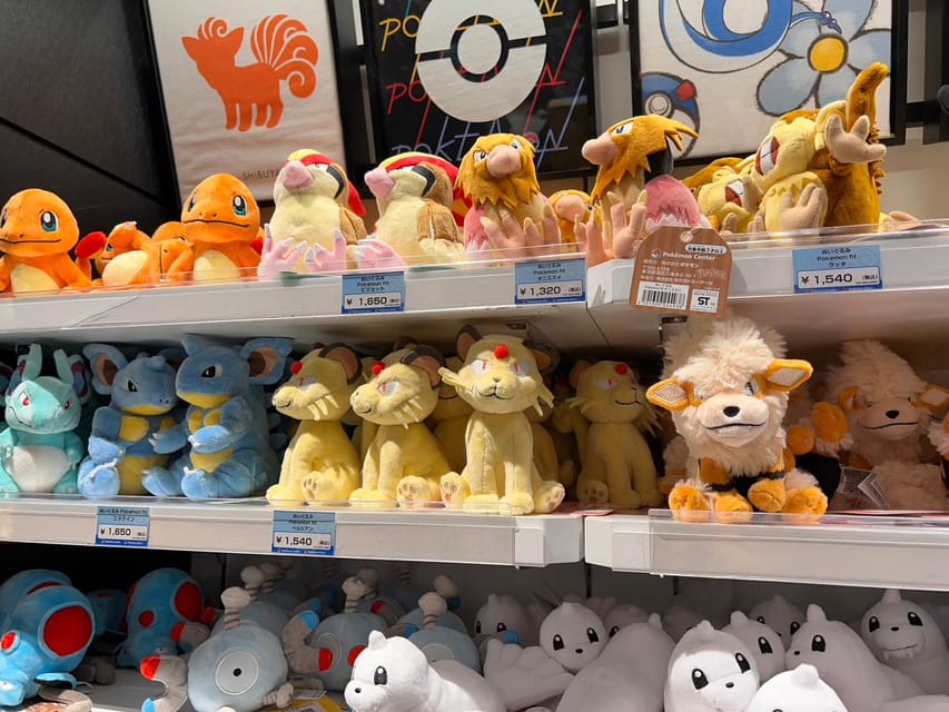 Tokyo: Japanese anime stores with ramen lunch in Shibuya - Pokemon and Mario specialty shops: why they matter for value